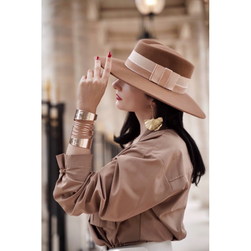 LEONIE Beige Hat