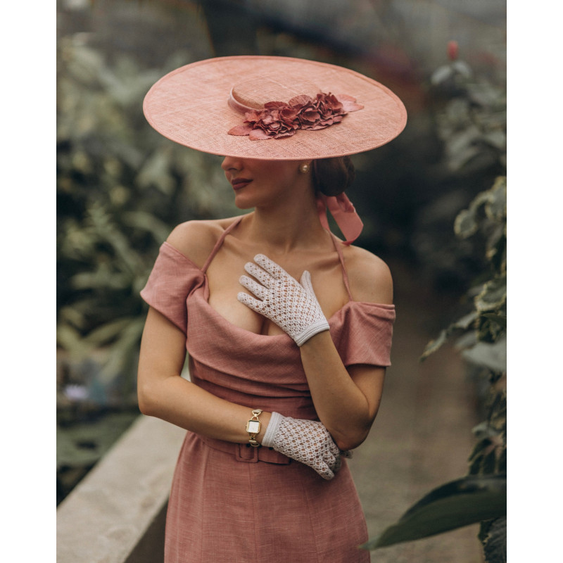 CATHERINE Hat Vintage Pink