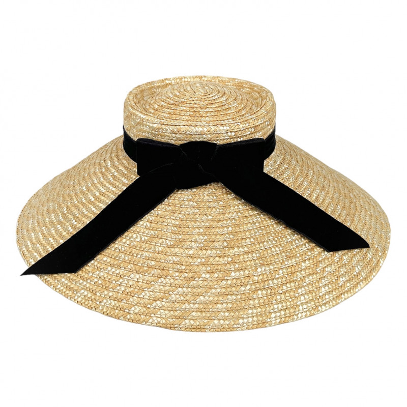 HEPBURN Summer Hat Black...