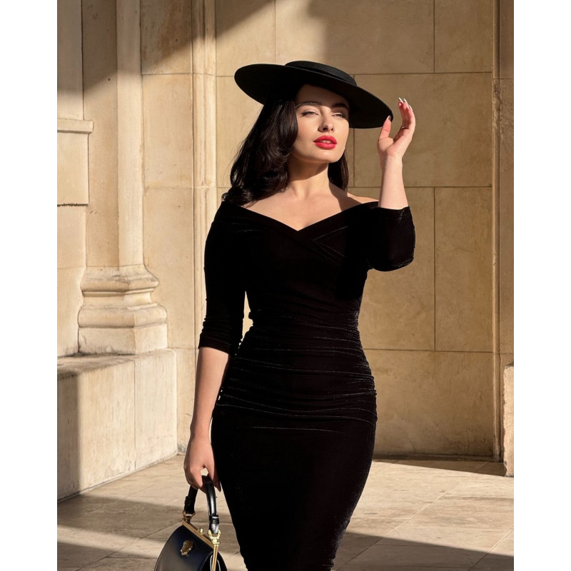 Chapeau CLAUDIA Noir