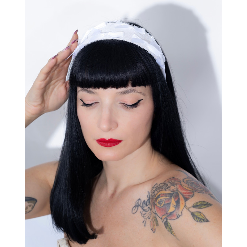 CLARA Headband White