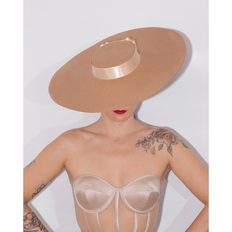 Grand Chapeau TROCADERO Beige