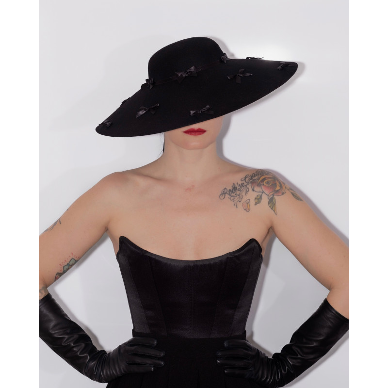 SAINT-GERMAIN Hat Black