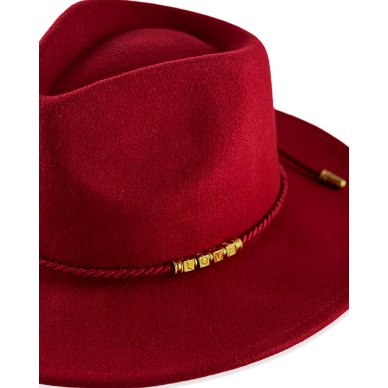 NEW YORK Burgundy Hat To...