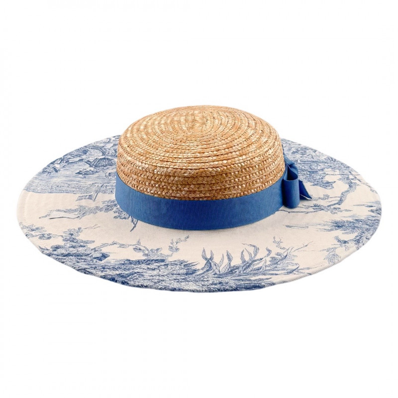 Canotier CASSIS Bleu