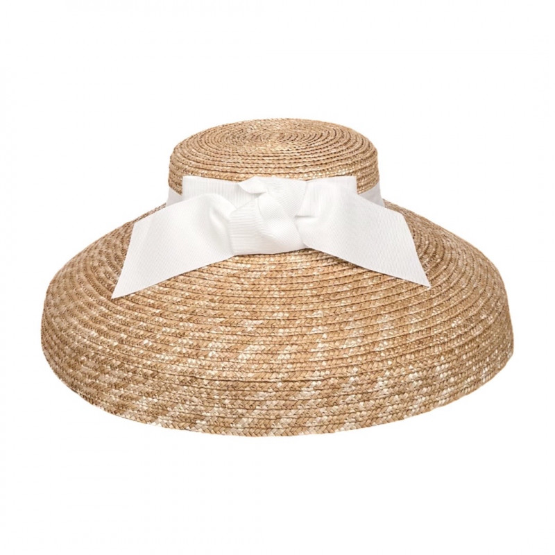 AVA Straw Hat White