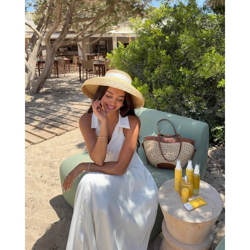 AVA Straw Hat White