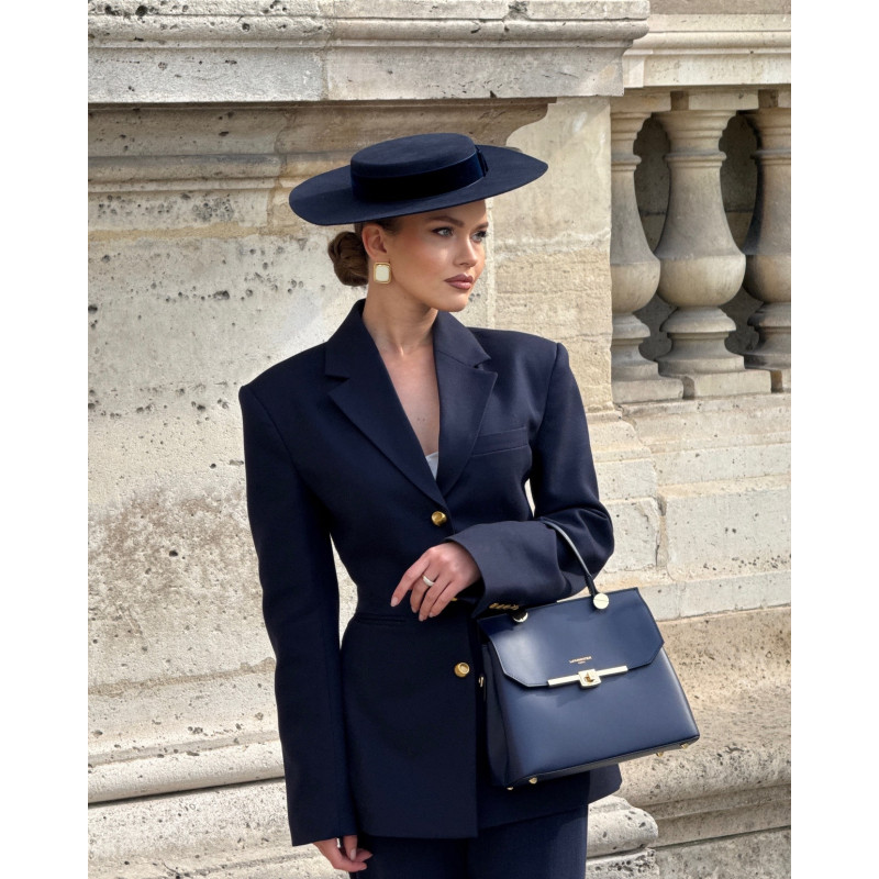 Chapeau CLAUDIA Bleu Marine