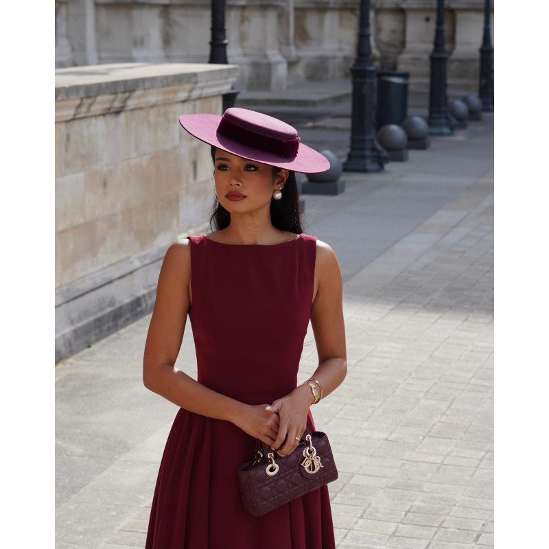 CLAUDIA Hat Plum