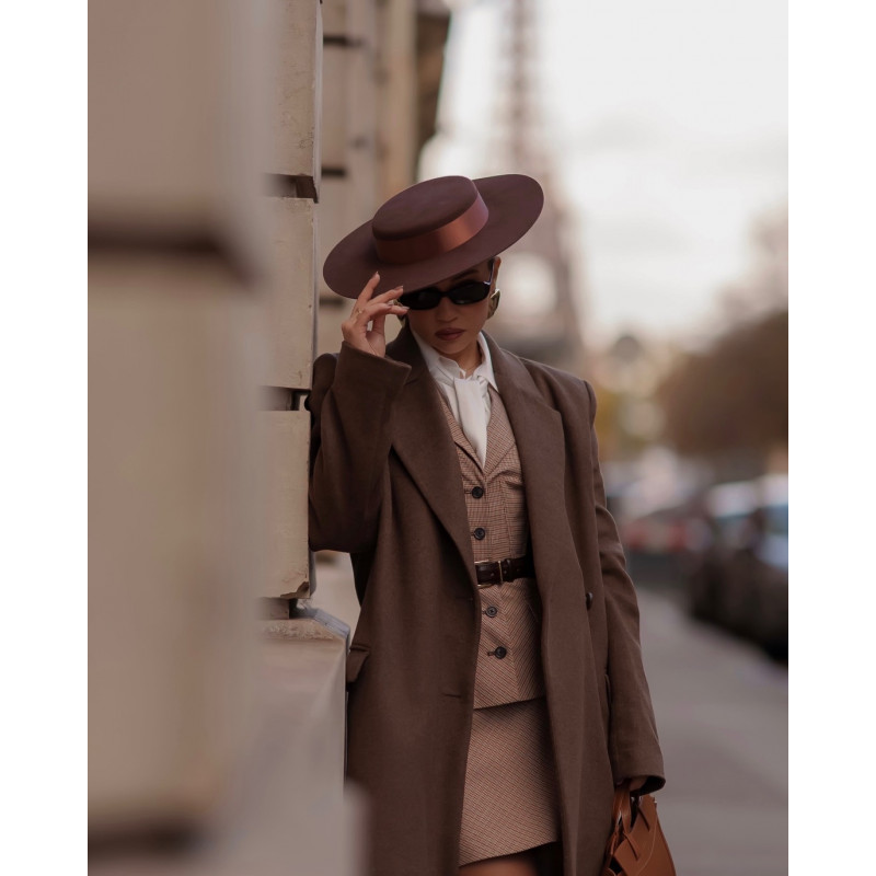 Chapeau CLAUDIA Mocha