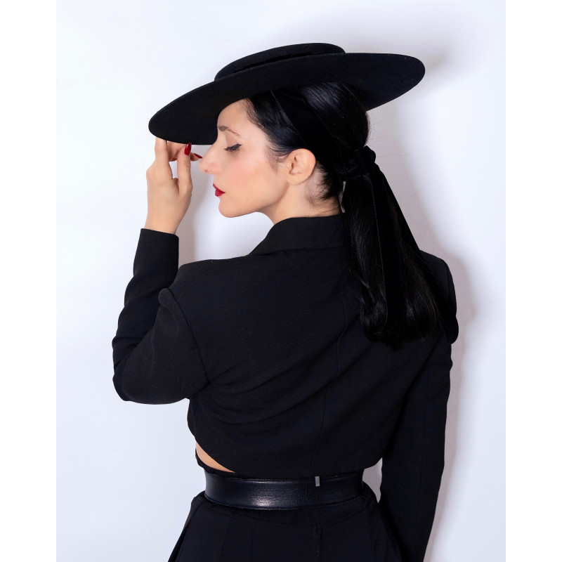 Chapeau CLAUDIA Noir