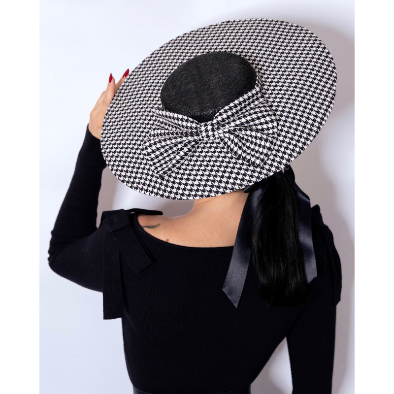 LUCIE Hat Houndstooth