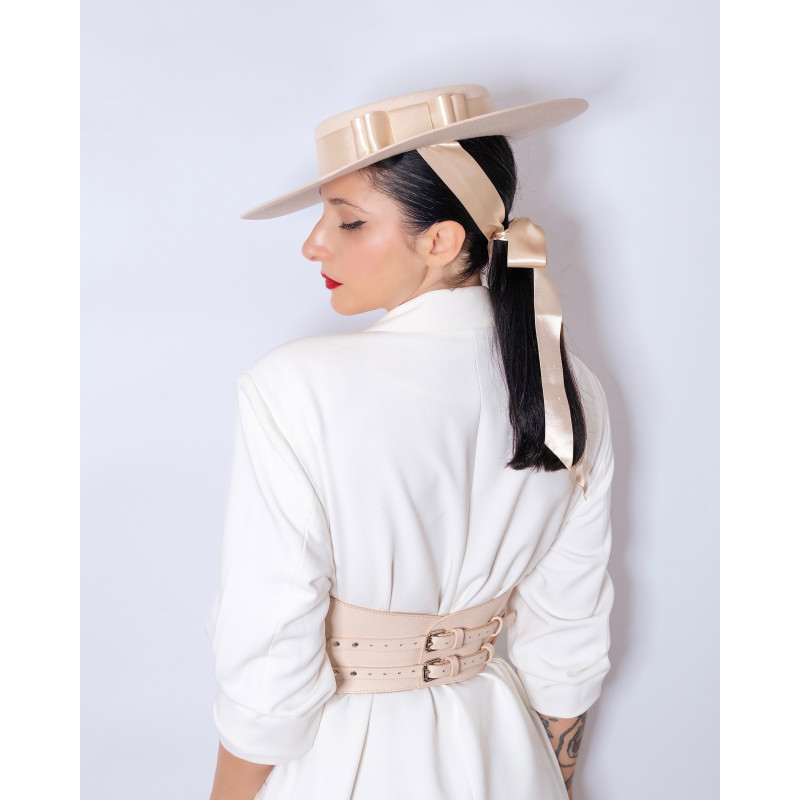 Chapeau CLAUDIA Champagne