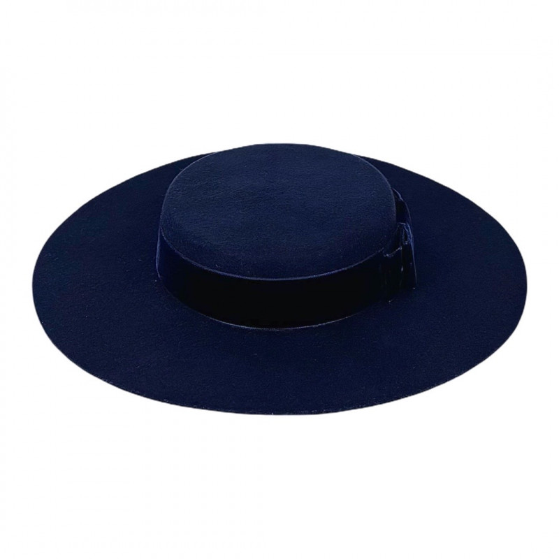 Chapeau CLAUDIA Bleu Marine