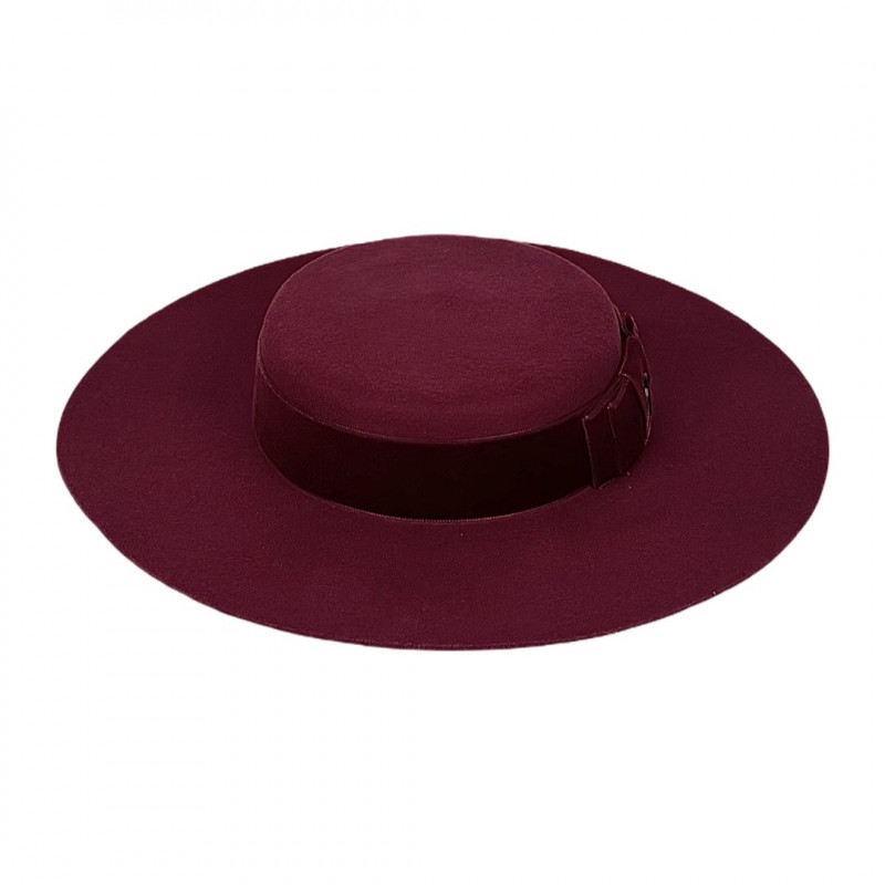 CLAUDIA Hat Burgundy