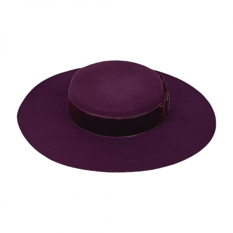 CLAUDIA Hat Plum