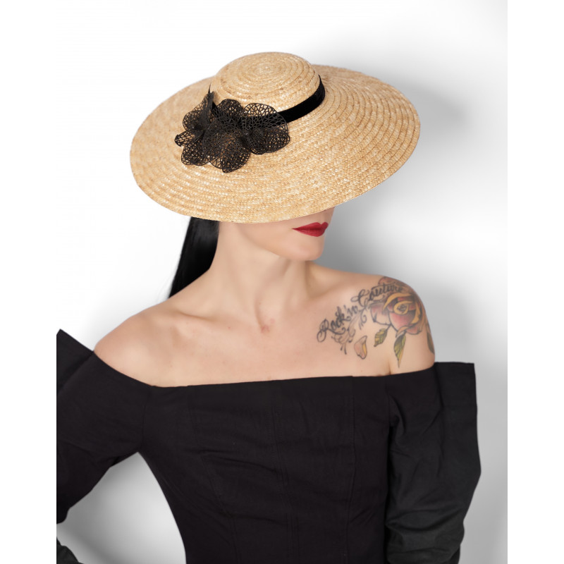 AGNES Hat Black