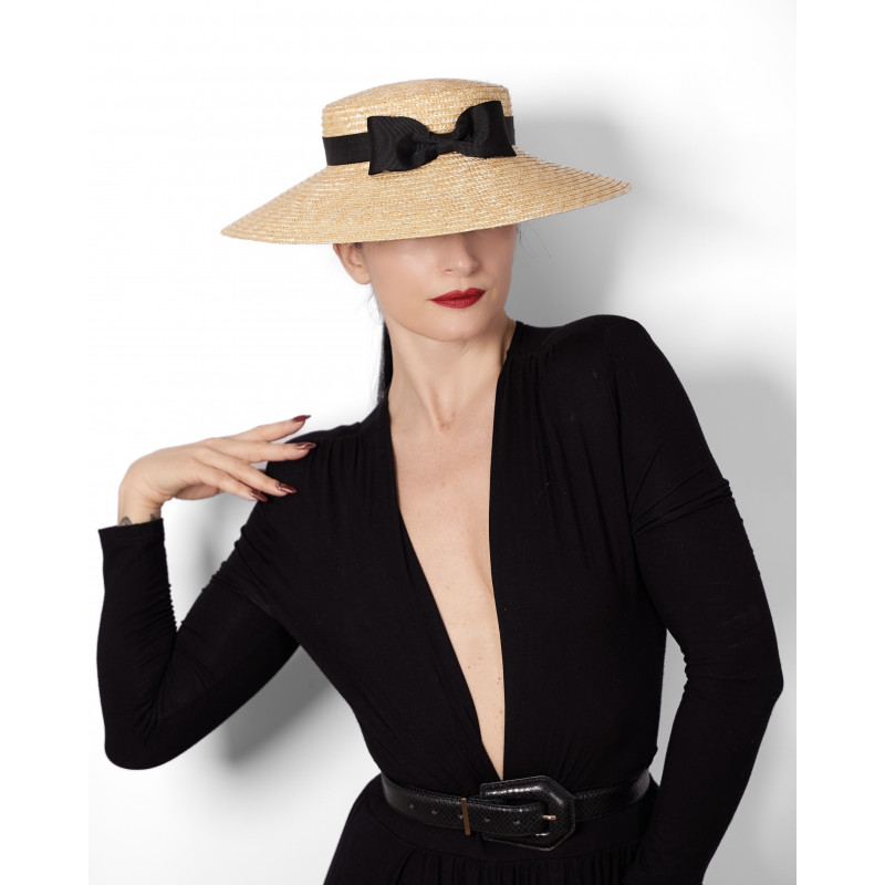 AUDREY Hat Black