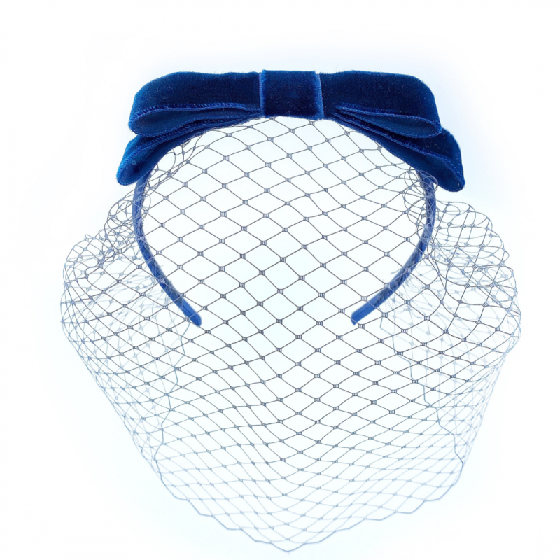 DITA Veil Headband Navy Blue