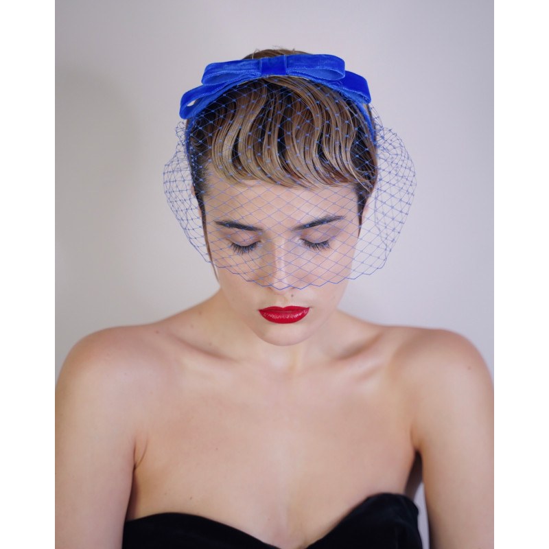 DITA Veil Headband Blue Klein